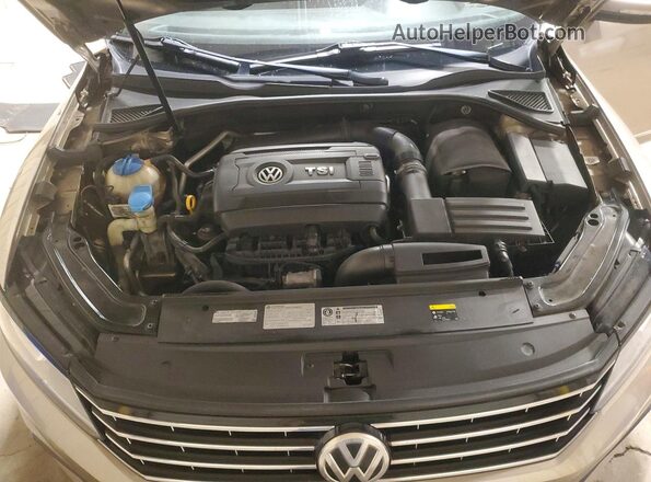 1VWBT7A35GC007906 2016 VOLKSWAGEN PASSAT Tan Vista interior trasera