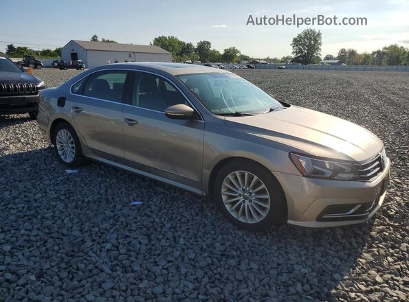 1VWBT7A35GC015357 2016 VOLKSWAGEN PASSAT Бежевый Передняя правая четверть