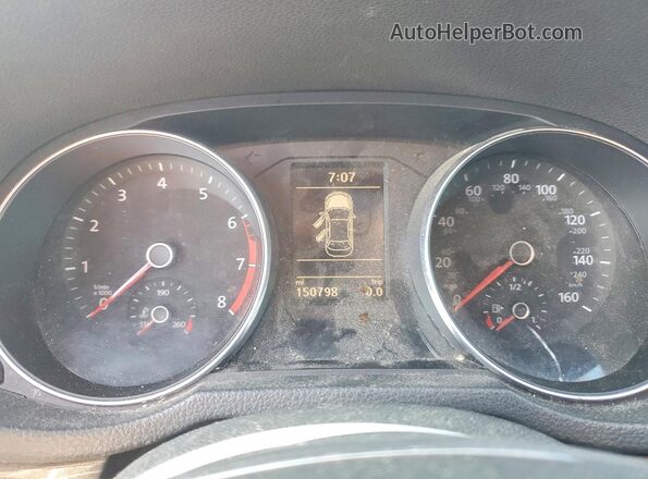 1VWBT7A35GC015357 2016 VOLKSWAGEN PASSAT Бежевый Вид щитка приборов