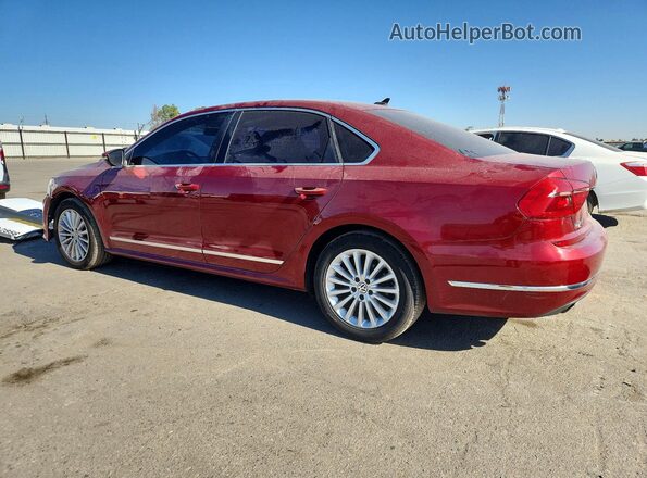 1VWBT7A35GC030019 2016 VOLKSWAGEN PASSAT Maroon უკანა მარცხენა