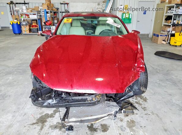 1VWBT7A35GC041392 2016 VOLKSWAGEN PASSAT Burgundy Front view