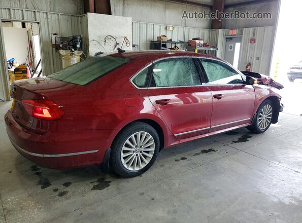 1VWBT7A35GC041392 2016 VOLKSWAGEN PASSAT Burgundy Rear right