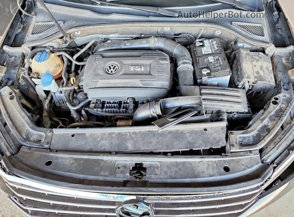 1VWBT7A35GC069029 2016 VOLKSWAGEN PASSAT Black Vista interior trasera