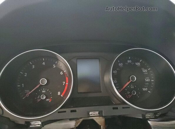 1VWBT7A35HC007776 2017 VOLKSWAGEN PASSAT Silver Vista del cuadro de instrumentos
