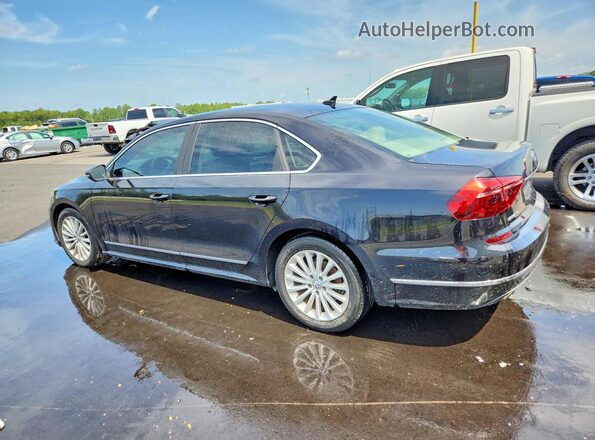 1VWBT7A36HC026563 2017 VOLKSWAGEN PASSAT Черный Задняя левая четверть