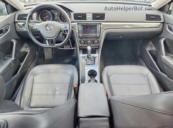 1VWBT7A37GC014128 2016 VOLKSWAGEN PASSAT Gray Առջևի վահանակի տեսք