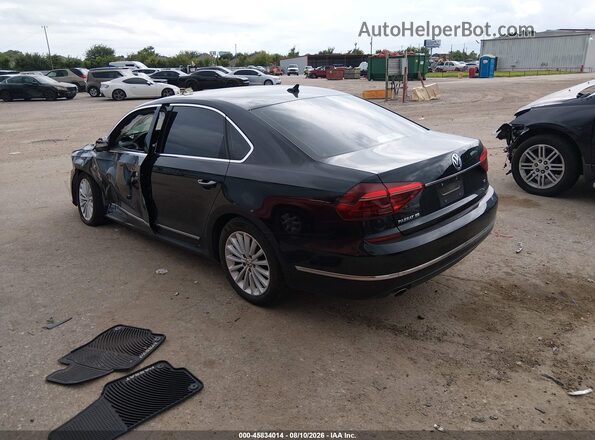 1VWBT7A37HC018455 2017 VOLKSWAGEN PASSAT Black Tył lewy
