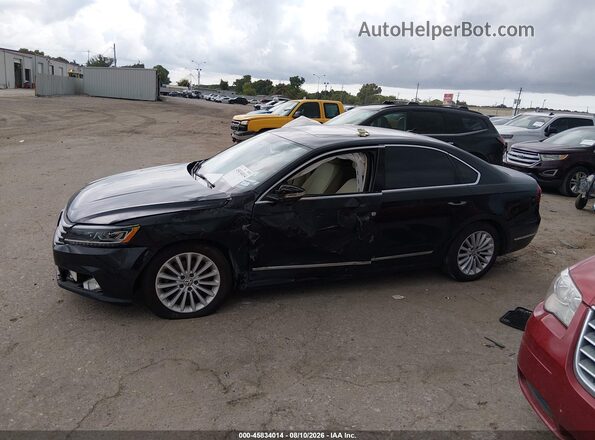 1VWBT7A37HC018455 2017 VOLKSWAGEN PASSAT Black Widok wnętrza 360 stopni
