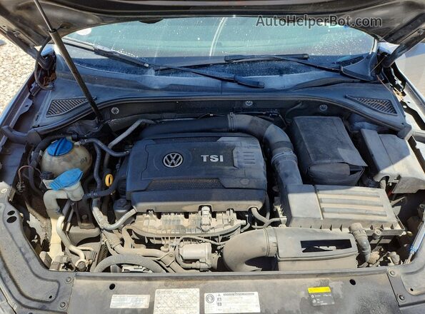 1VWBT7A39GC040519 2016 VOLKSWAGEN PASSAT Gray Rear interior view