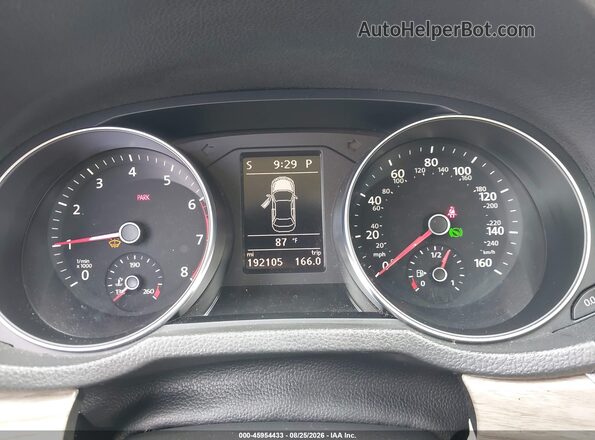 1VWBT7A3XHC011838 2017 VOLKSWAGEN PASSAT White Widok tylnych siedzeń