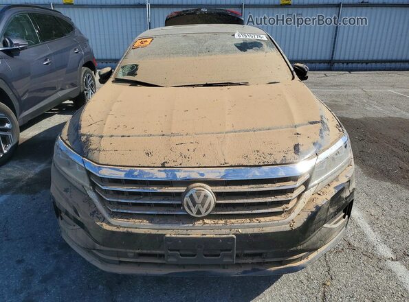 1VWCA7A30LC019871 2020 VOLKSWAGEN PASSAT Black Widok z przodu