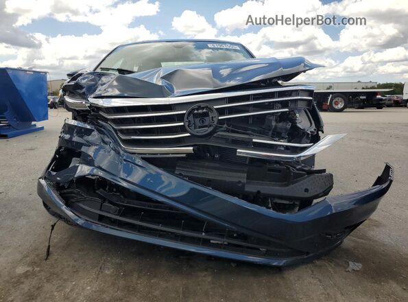 1VWCA7A38LC023022 2020 VOLKSWAGEN PASSAT Синий Вид спереди