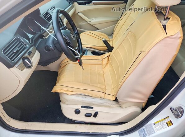 1VWCS7A38GC034606 2016 VOLKSWAGEN PASSAT White Vista interior delantera