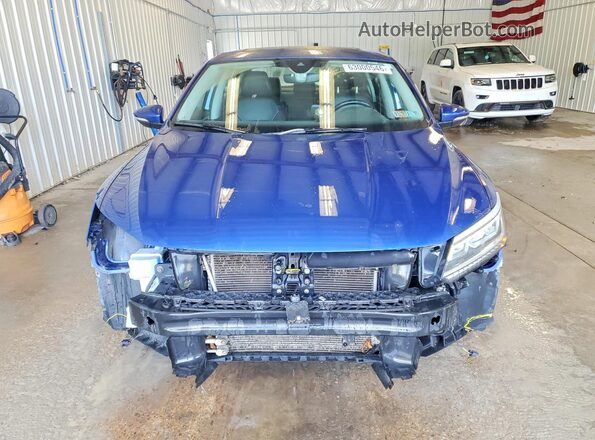 1VWCT7A30HC080316 2017 VOLKSWAGEN PASSAT Blue Vista frontal