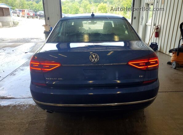 1VWCT7A30HC080316 2017 VOLKSWAGEN PASSAT Blue Vista trasera
