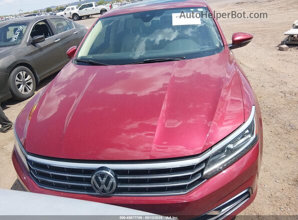 1VWCT7A30HC084026 2017 VOLKSWAGEN PASSAT Burgundy Vista del salpicadero