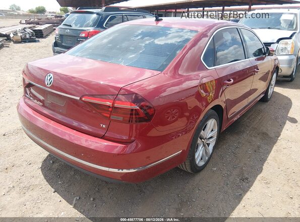 1VWCT7A30HC084026 2017 VOLKSWAGEN PASSAT Burgundy Trasero derecho