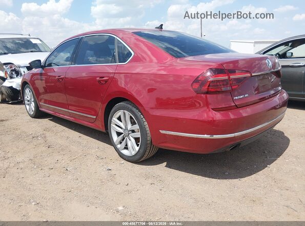 1VWCT7A30HC084026 2017 VOLKSWAGEN PASSAT Burgundy Trasero izquierdo