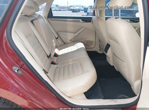 1VWCT7A30HC084026 2017 VOLKSWAGEN PASSAT Burgundy Vista de la etiqueta del VIN