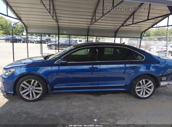 1VWCT7A32GC035313 2016 VOLKSWAGEN PASSAT Blue 