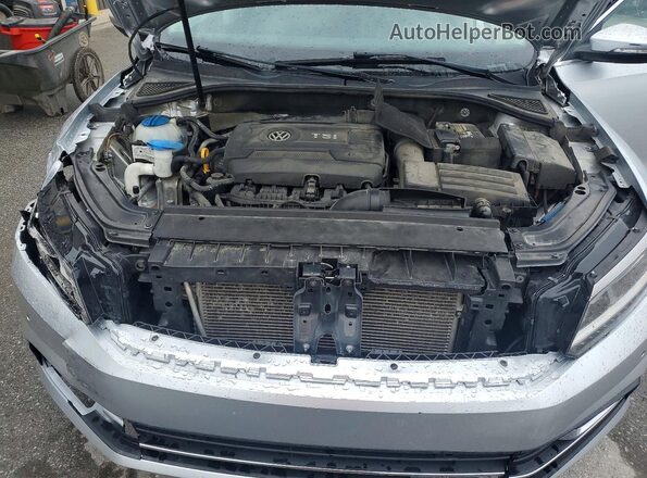 1VWCT7A36GC055919 2016 VOLKSWAGEN PASSAT Серебряный Вид задней части салона