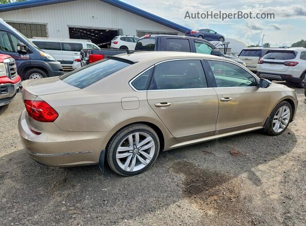 1VWCT7A39GC031632 2016 VOLKSWAGEN PASSAT Beige Rear right