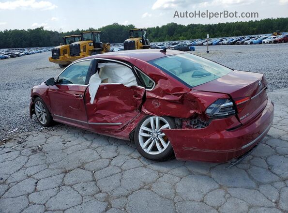1VWCT7A39HC055169 2017 VOLKSWAGEN PASSAT Burgundy Հետևի ձախ