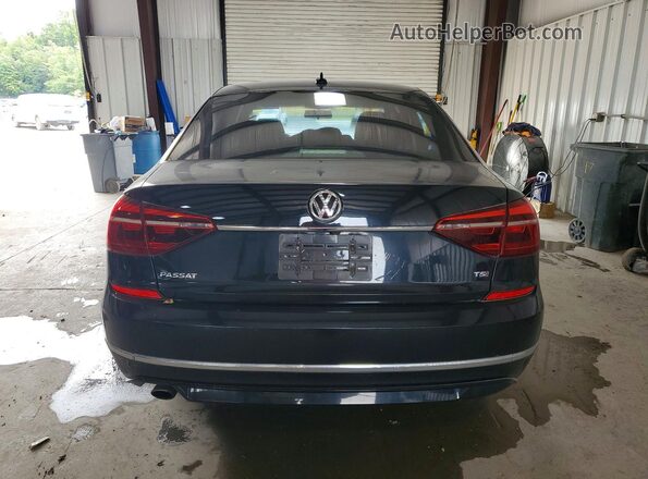 1VWDT7A30HC035509 2017 VOLKSWAGEN PASSAT Black Rear view
