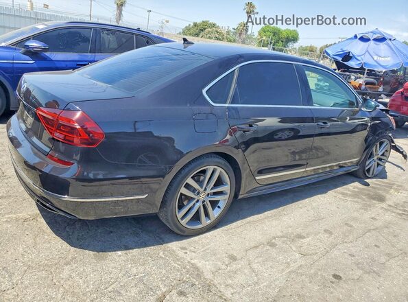 1VWDT7A30HC035591 2017 VOLKSWAGEN PASSAT Black Tył prawy