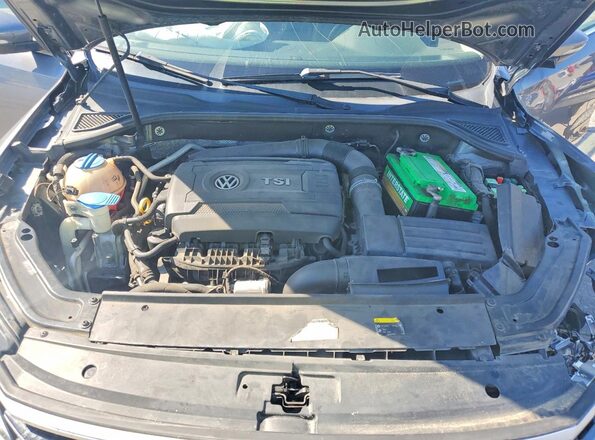 1VWDT7A30HC063438 2017 VOLKSWAGEN PASSAT Gray Вид задньої частини салону