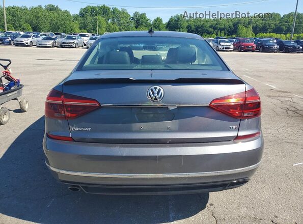1VWDT7A30HC063438 2017 VOLKSWAGEN PASSAT Gray Вид ззаду