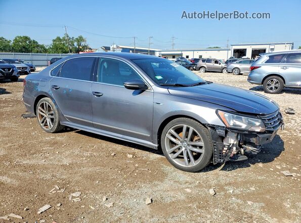 1VWDT7A31HC079650 2017 VOLKSWAGEN PASSAT Gray Front right
