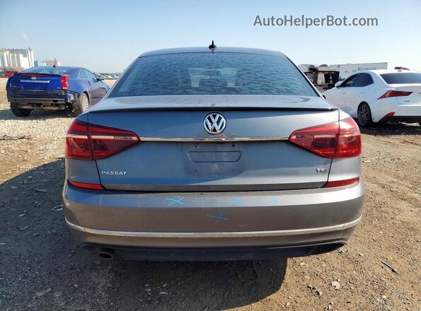 1VWDT7A31HC079650 2017 VOLKSWAGEN PASSAT Gray Rear view