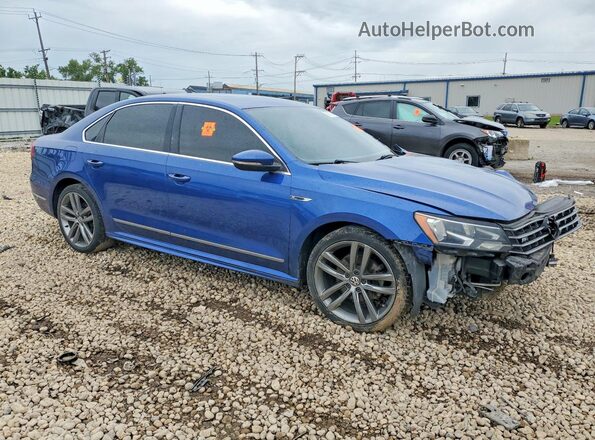 1VWDT7A32HC010806 2017 VOLKSWAGEN PASSAT Blue Front right