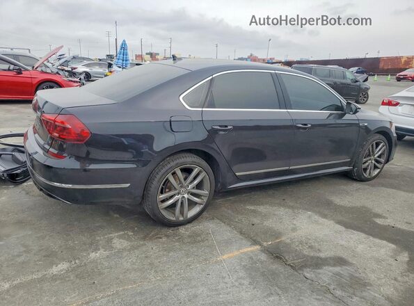 1VWDT7A32HC056121 2017 VOLKSWAGEN PASSAT Black Задня права чверть