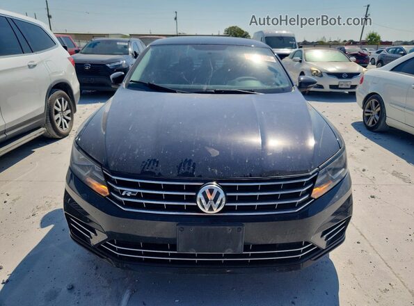 1VWDT7A32HC072643 2017 VOLKSWAGEN PASSAT Black Widok wnętrza z tyłu