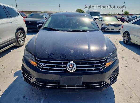 1VWDT7A32HC072643 2017 VOLKSWAGEN PASSAT Black Widok naklejki z numerem VIN