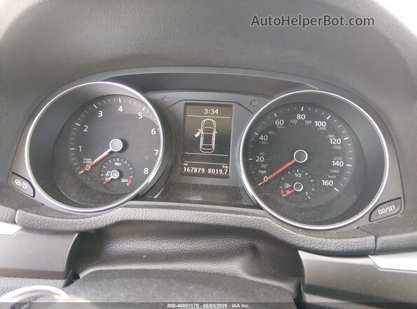 1VWDT7A33HC056824 2017 VOLKSWAGEN PASSAT White უკანა სავარძლების ხედი