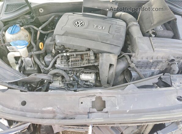 1VWDT7A33HC058167 2017 VOLKSWAGEN PASSAT Black Вид задньої частини салону
