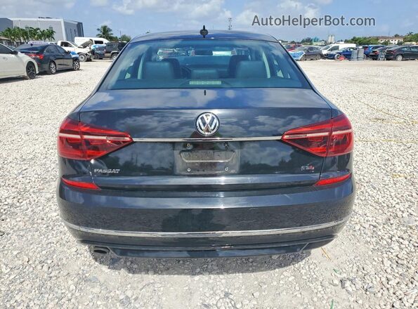 1VWDT7A33HC058167 2017 VOLKSWAGEN PASSAT Black Вид ззаду