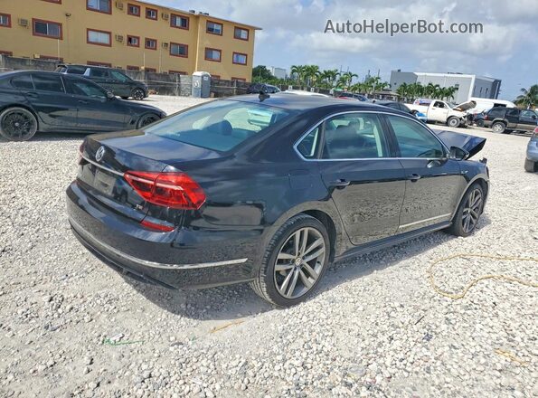 1VWDT7A33HC058167 2017 VOLKSWAGEN PASSAT Black Задня права чверть