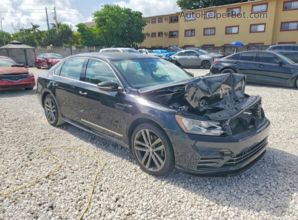 1VWDT7A33HC058167 2017 VOLKSWAGEN PASSAT Black Передня права чверть