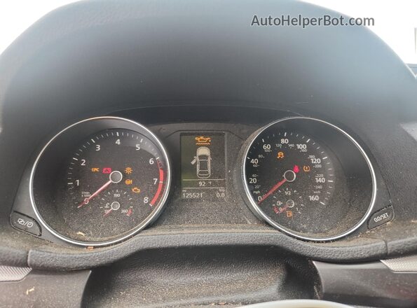 1VWDT7A34HC035416 2017 VOLKSWAGEN PASSAT White Սարքավորումների վահանակի տեսք