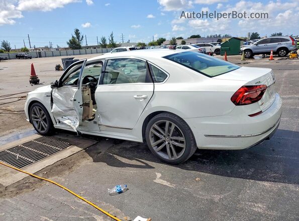 1VWDT7A34HC039255 2017 VOLKSWAGEN PASSAT White Հետևի ձախ