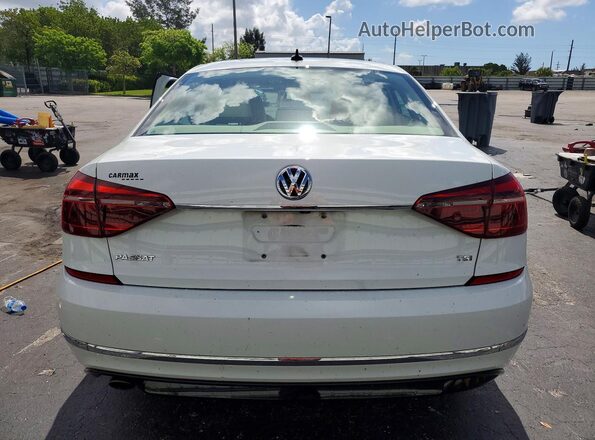 1VWDT7A34HC039255 2017 VOLKSWAGEN PASSAT White Հետևի տեսք