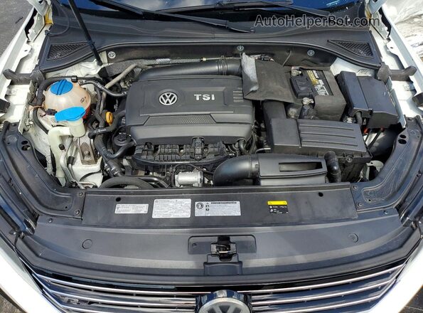 1VWDT7A34HC039255 2017 VOLKSWAGEN PASSAT White Սալոնի հետևի տեսք