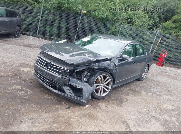 1VWDT7A34HC060042 2017 VOLKSWAGEN PASSAT Серый Передняя левая четверть