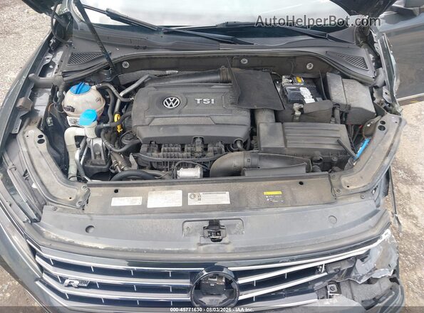 1VWDT7A34HC060042 2017 VOLKSWAGEN PASSAT Серый Вид сзади