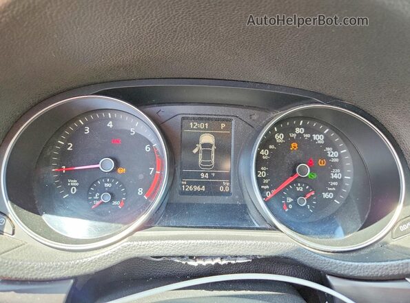 1VWDT7A36HC044148 2017 VOLKSWAGEN PASSAT Silver Vista del cuadro de instrumentos