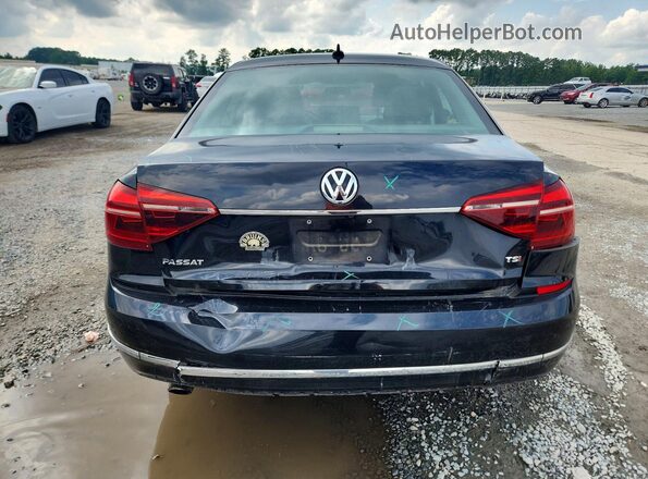 1VWDT7A38HC031725 2017 VOLKSWAGEN PASSAT Black Հետևի տեսք